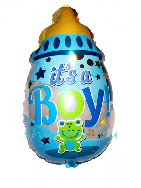 Фольгированный шар "Бутылочка для Малыша" 65 см