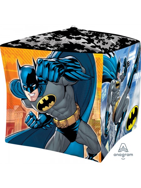 Шар 3D Куб Бэтмен  38 см